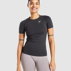 Black gymshark shirt